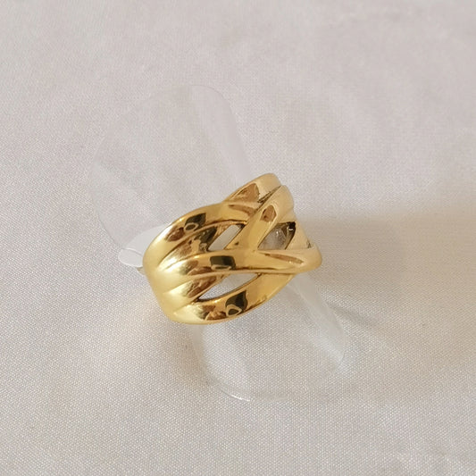 Anillo Trenza Pequeño  مضفور صغير