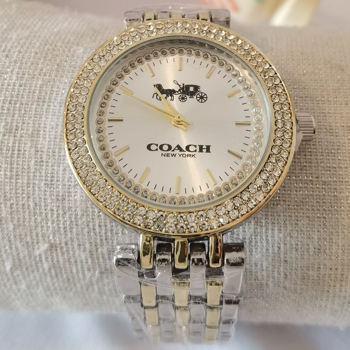 Reloj COA Blanco + Dorado